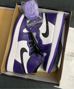 Jordan 1 court purple