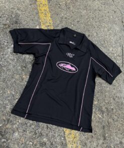 Corteiz jersey black & pink