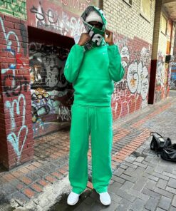 nike tech nocta green