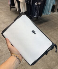 Sacouche lacoste white