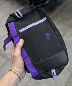 Sacouche lacoste black purple