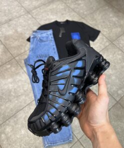 Nike air shox react to heat " blue " 💙