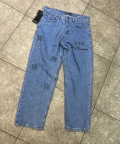 Amiri Baggy blue jeans