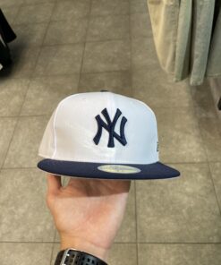 Casquette new era NYC white and blue