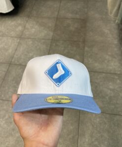 Casquette new era white and Light blue