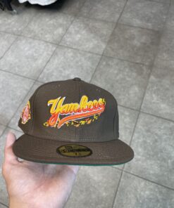 Casquette yankees marron