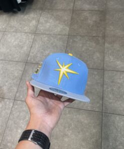 Casquette tampa bay Rays light blue