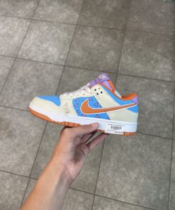 Dunk low sb orange blue and  white