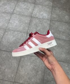 Adidas campus pink and red