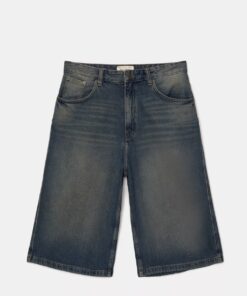 Jorts pull & bear washed dark blue