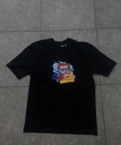 T-shirt off white black and orange