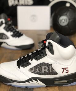 Jordan 5 psg white