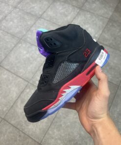 Jordan 5 black purple