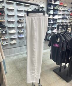 Pantalon en lin blanc
