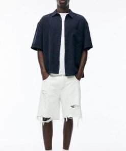 Jeans déchirer blanc