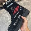 Balenciaga strike boots combat