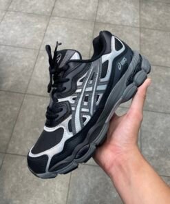 Asics gel NYC black and silver
