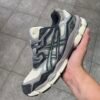 Asics gel NYC beige green and grey