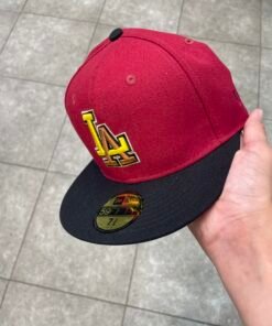 Casquette LA DODGERS red and yellow