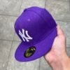 Casquette NYC purple