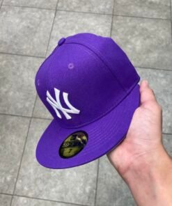 Casquette NYC purple