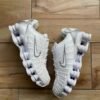 Nike air shox white