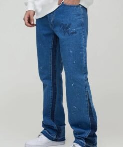 Flared jeans ofel boohooMAN (100% original )blue