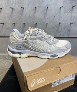 Asics gel NYC grey beige blue