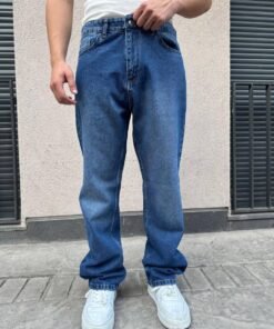 Baggy jeans hype wear dark blue