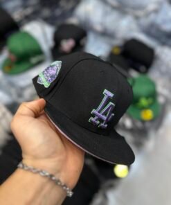 LA Black and purple dodgers los angles