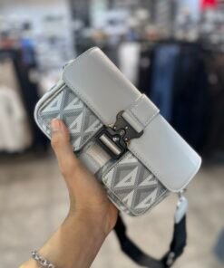 Sacouche Christian Dior Gris 3 poche