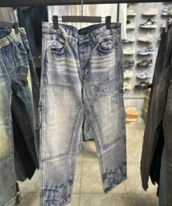 Amiri Jean cargo blue baggy