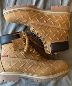 Boots Timberland X supreme marron