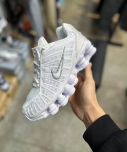 Nike air shox full white