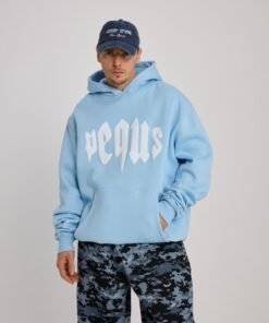 Hoodie pequs blue original