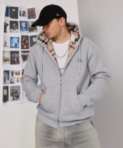 Burberry zip hoodie