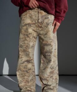 Baggy dirty camo Zara " original "