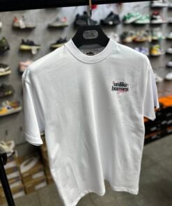 T-shirt unlike humans white pink ” original “