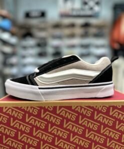 Vans knu skool grey and white