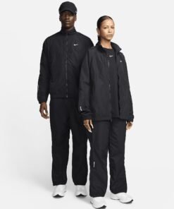 Nocta nylon tracksuit black