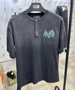 T-shirt AMIRI dark grey high quality " oversize "