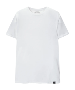 T-shirt pull & bear white