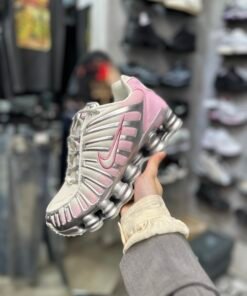 shox pink and silver