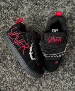 Dc shoes slayer red