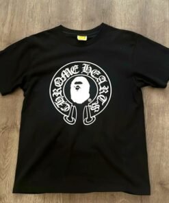 Bape chrome hearts t-shirt