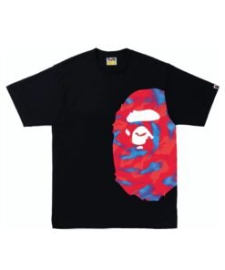 Bape shirt red and blue