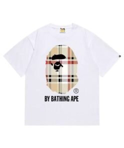 Bape burberry t-shirt