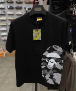 Bape t-shirt black and white