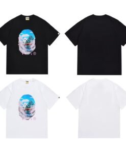 T-shirt bape blue