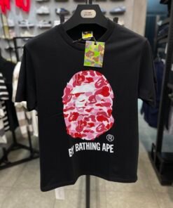 Bape pink shirt
